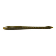Load image into Gallery viewer, Tackle HD Finesse Worm 4 5 Inch 25 Pack Green Pumpkin
