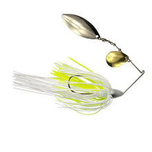 Load image into Gallery viewer, Trophy Bass Cs Ii Cw Spinnerbait 3 8 Ounce Chartreuse White
