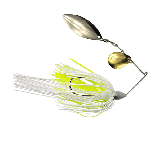 Trophy Bass Cs Ii Cw Spinnerbait 1 2 Ounce Chartreuse White
