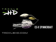 Load and play video in Gallery viewer, Tackle HD CS-II-CW Spinnerbait 1/2-Ounce - White
