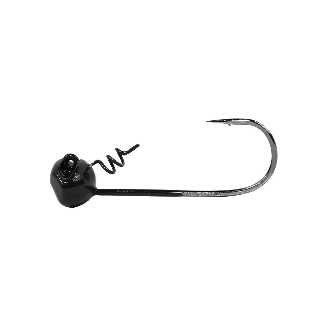 MF Shakey Head 1/4-Ounce 3-Pack - Black