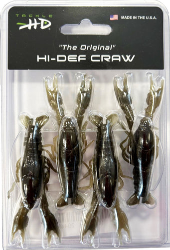 Hi Def Craw 3 Inch 4 Pack Golden Craw