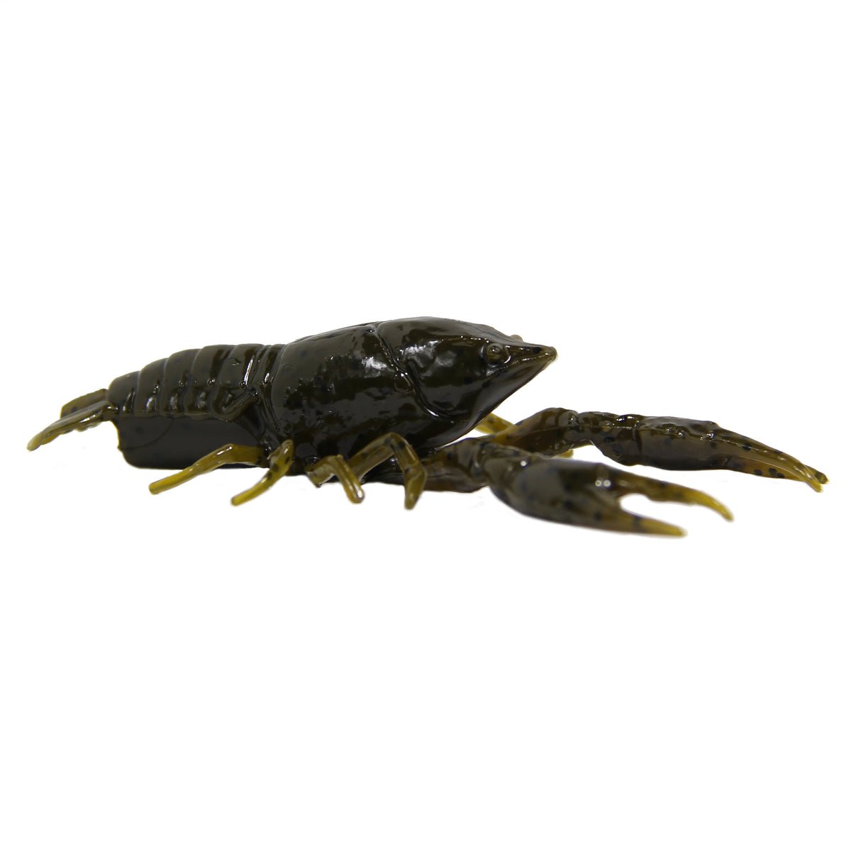 Tackle HD Texas Craw Beaver Soft Bait – 4.25-Inch, Green Pumpkin, 10-Pack For Bass Fishing