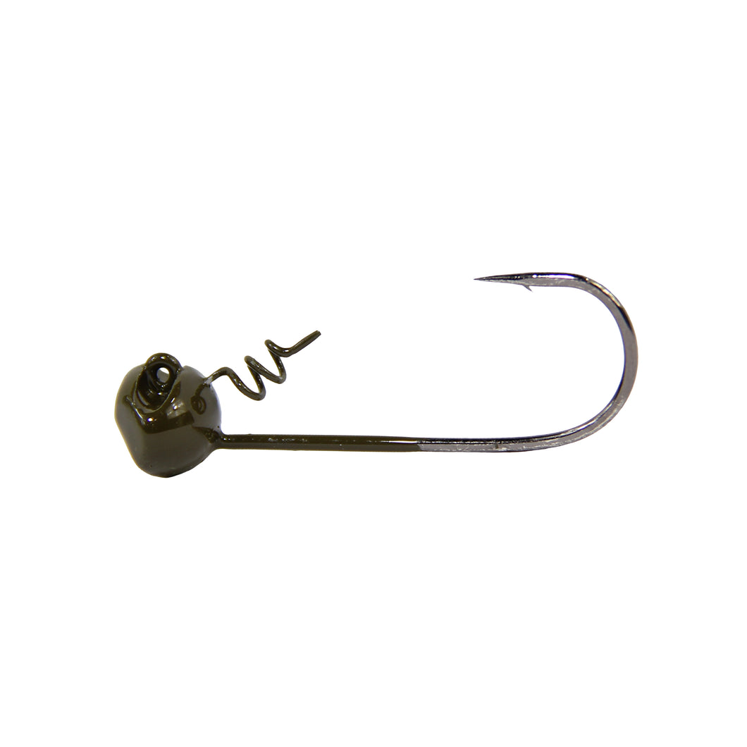 Mf Shakey Head Green Pumpkin 3 8 Oz