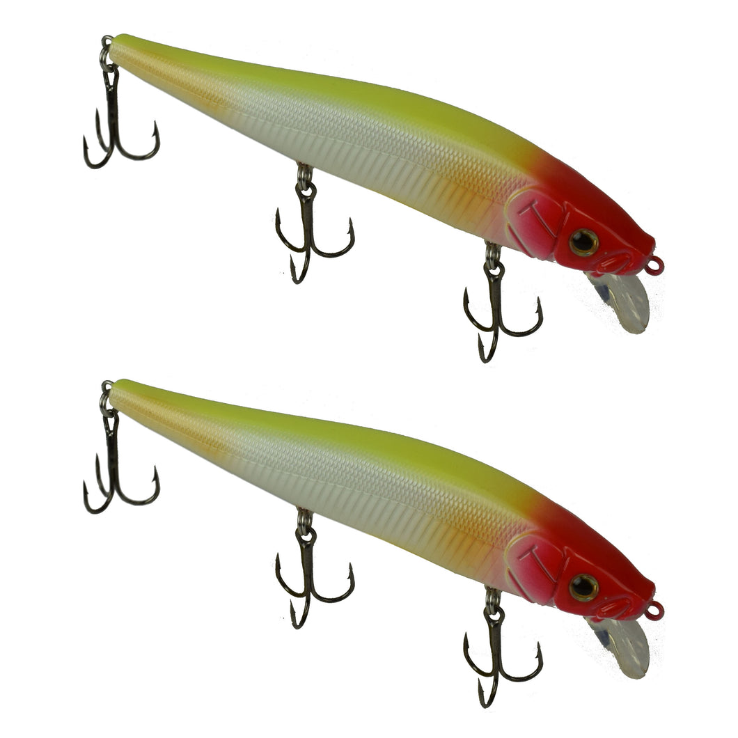 Tackle HD Fiddle-Styx Jerkbait 2 Pack - Clown