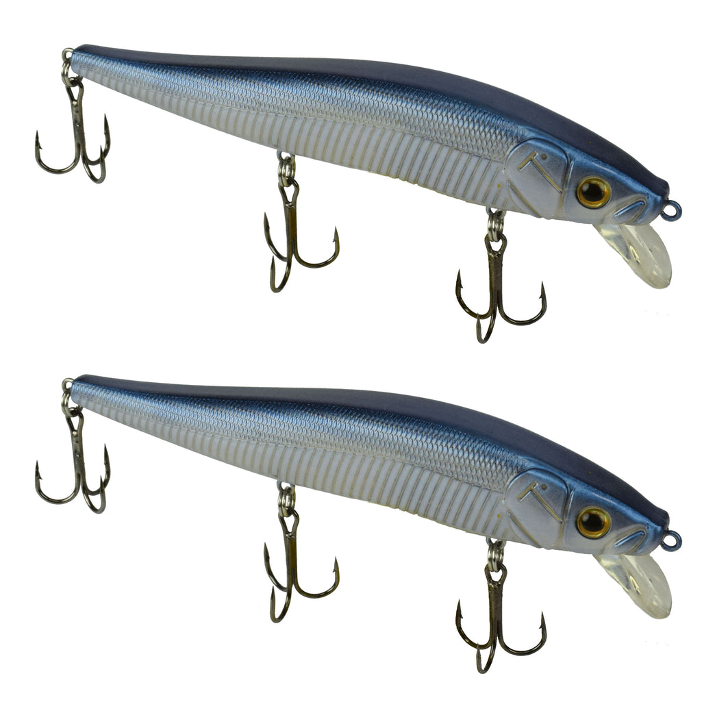 Tackle HD Fiddle-Styx Magnum Jerkbait 2 Pack - Pro Blue