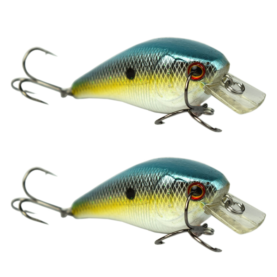 Tackle HD Square Bill 2 Pack - SX Shad
