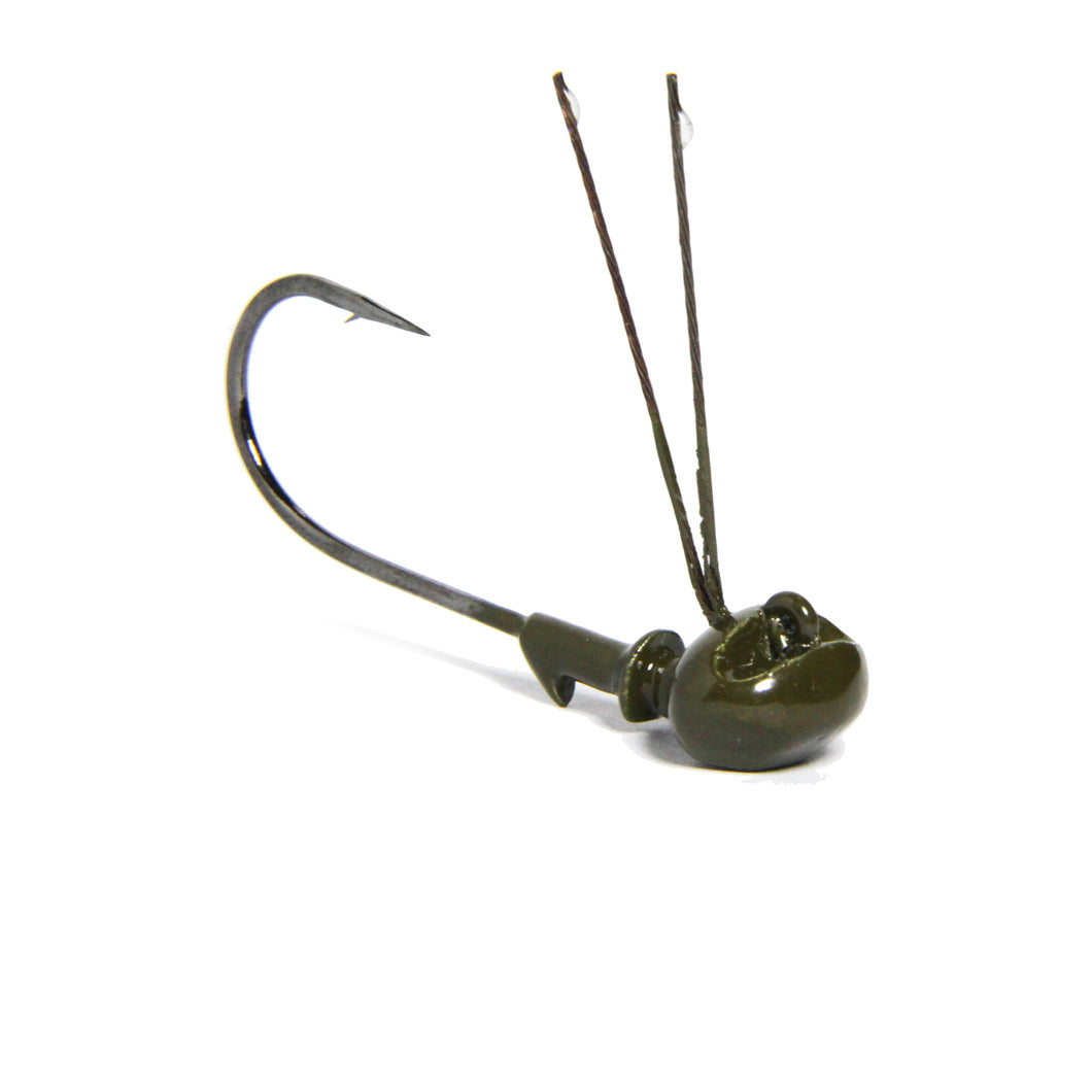 Stealth HD Jighead Green Pumpkin 5 16 Oz