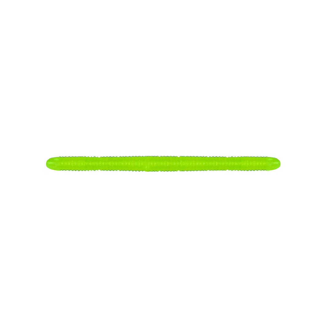 Pro Striker Baits Trout Worm 3 Inch 25 Pack Fluorescent Green
