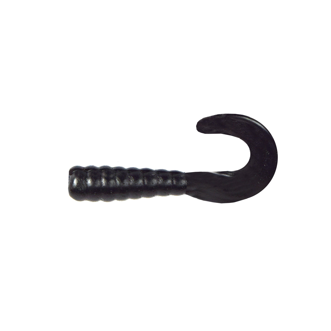 Pro Striker Baits Grub 2 Inch 40 Pack Black