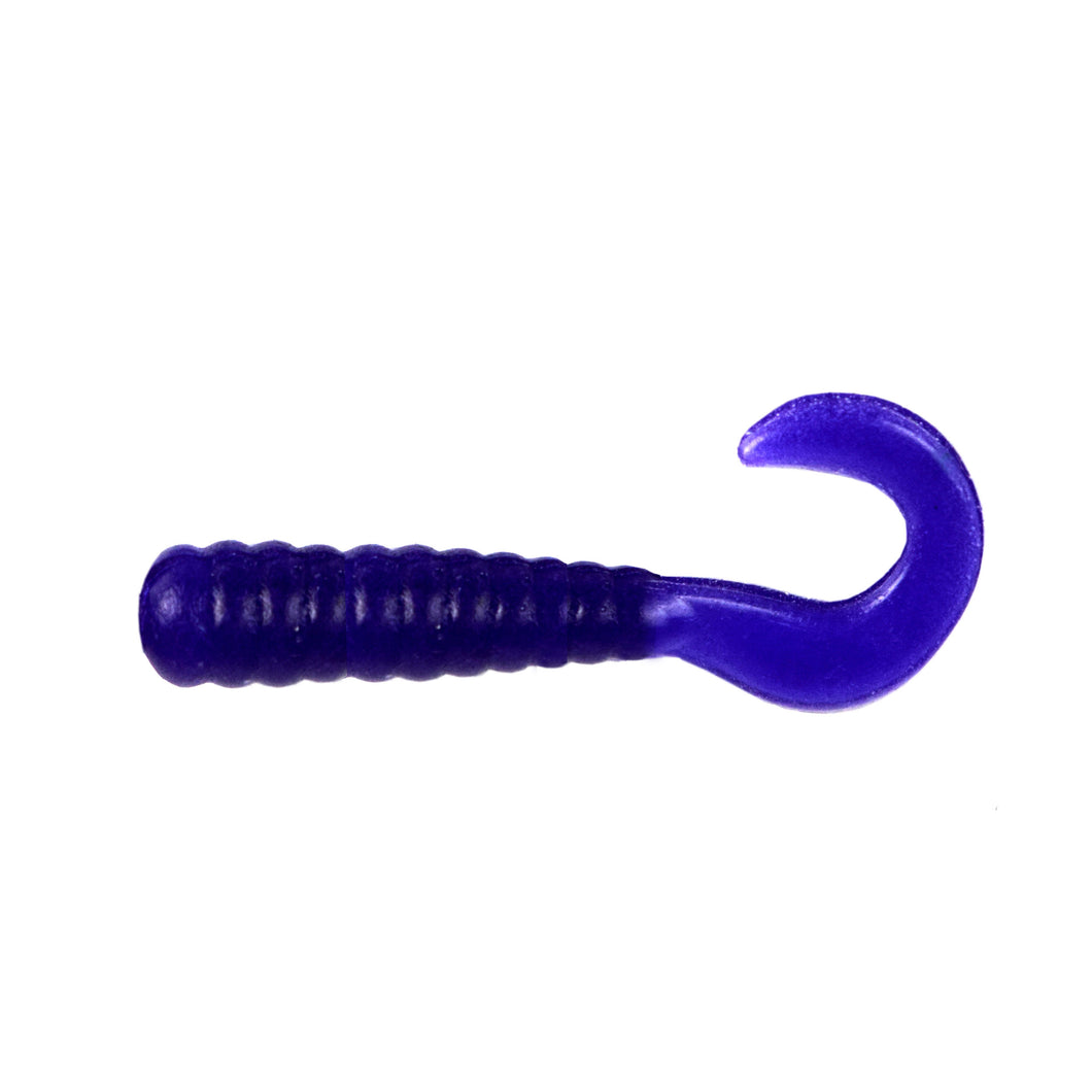 Pro Striker Baits Grub 3-Inch 26-Pack - Junebug