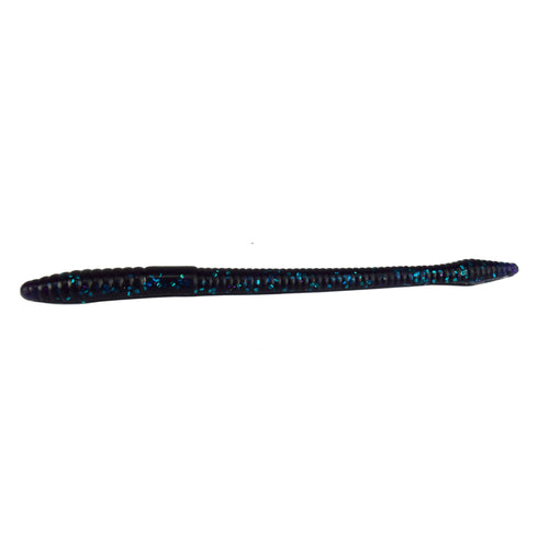 Tackle HD Finesse Worm 4 5 Inch 25 Pack Junebug