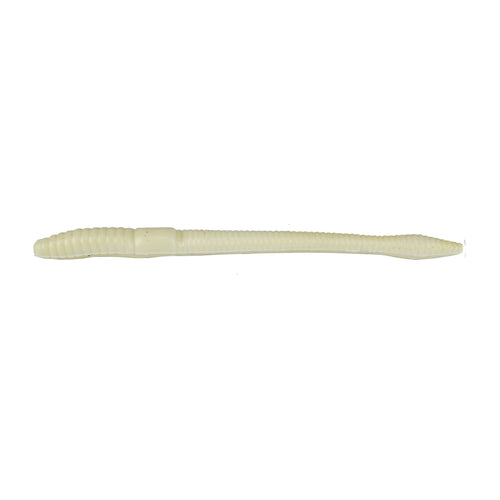 Tackle HD Finesse Worm 4 5 Inch 25 Pack White