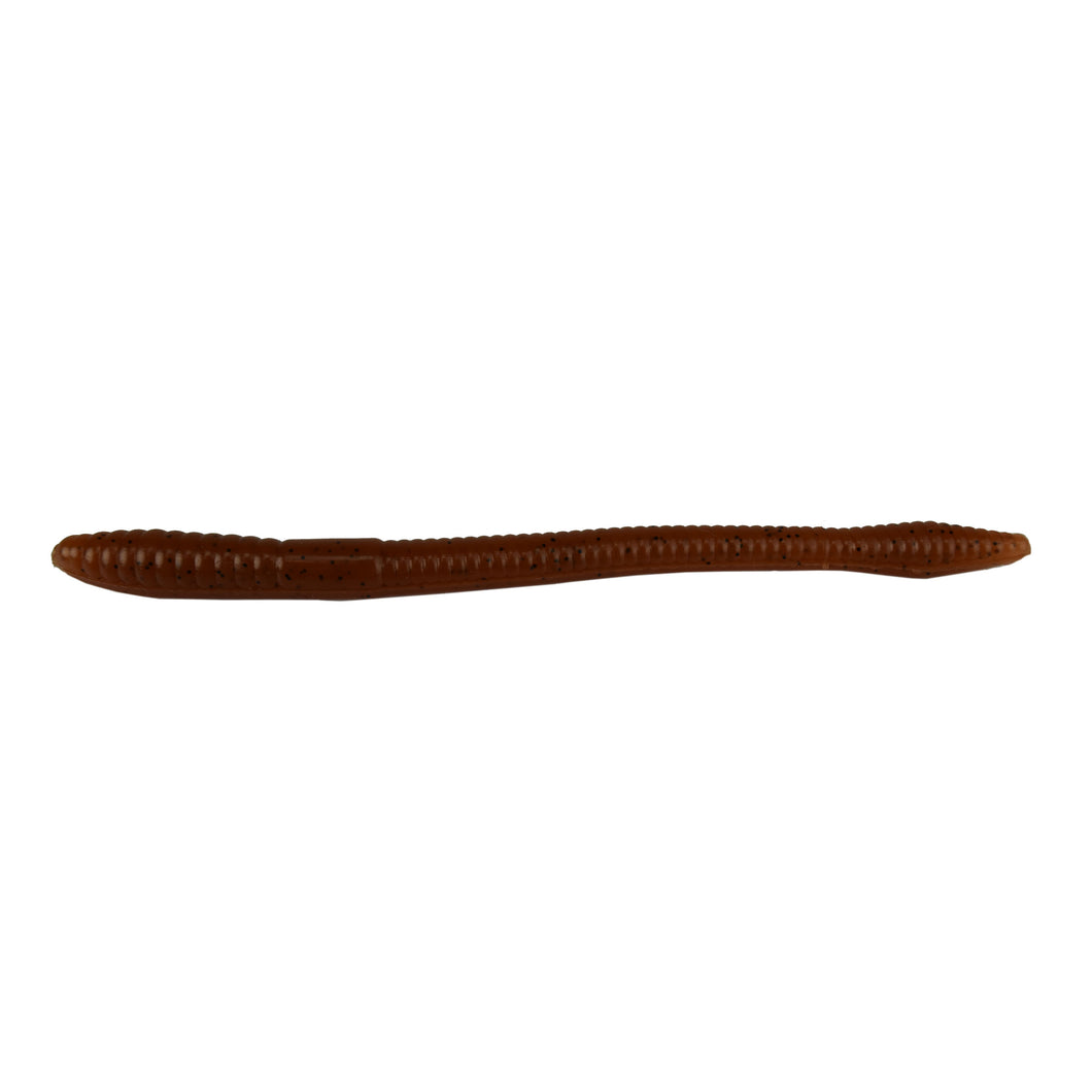 Tackle HD Finesse Worm 4 5 Inch 25 Pack Pumpkinseed