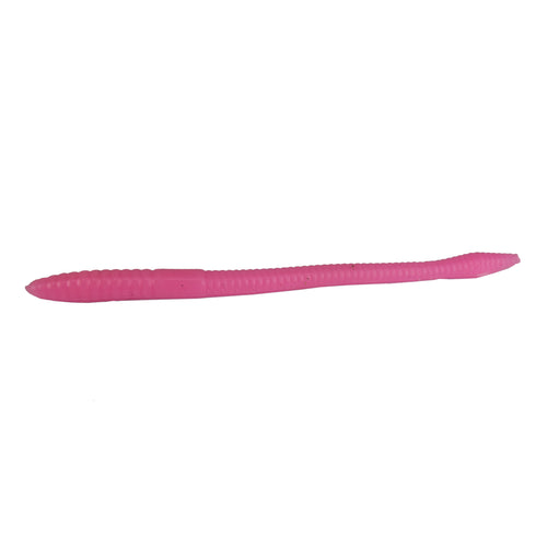 Tackle HD Finesse Worm 4 5 Inch 25 Pack Bubble Gum