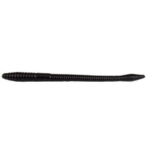 Load image into Gallery viewer, Tackle HD Finesse Worm 4.5-Inch 25-Pack - Black

