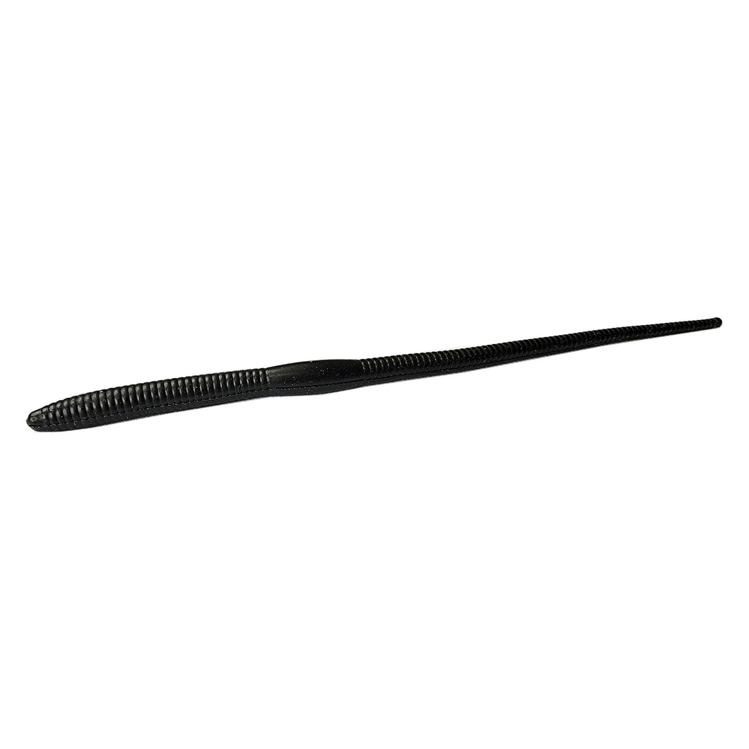 Tackle HD Needle Worm 8 Inch 25 Pack Black