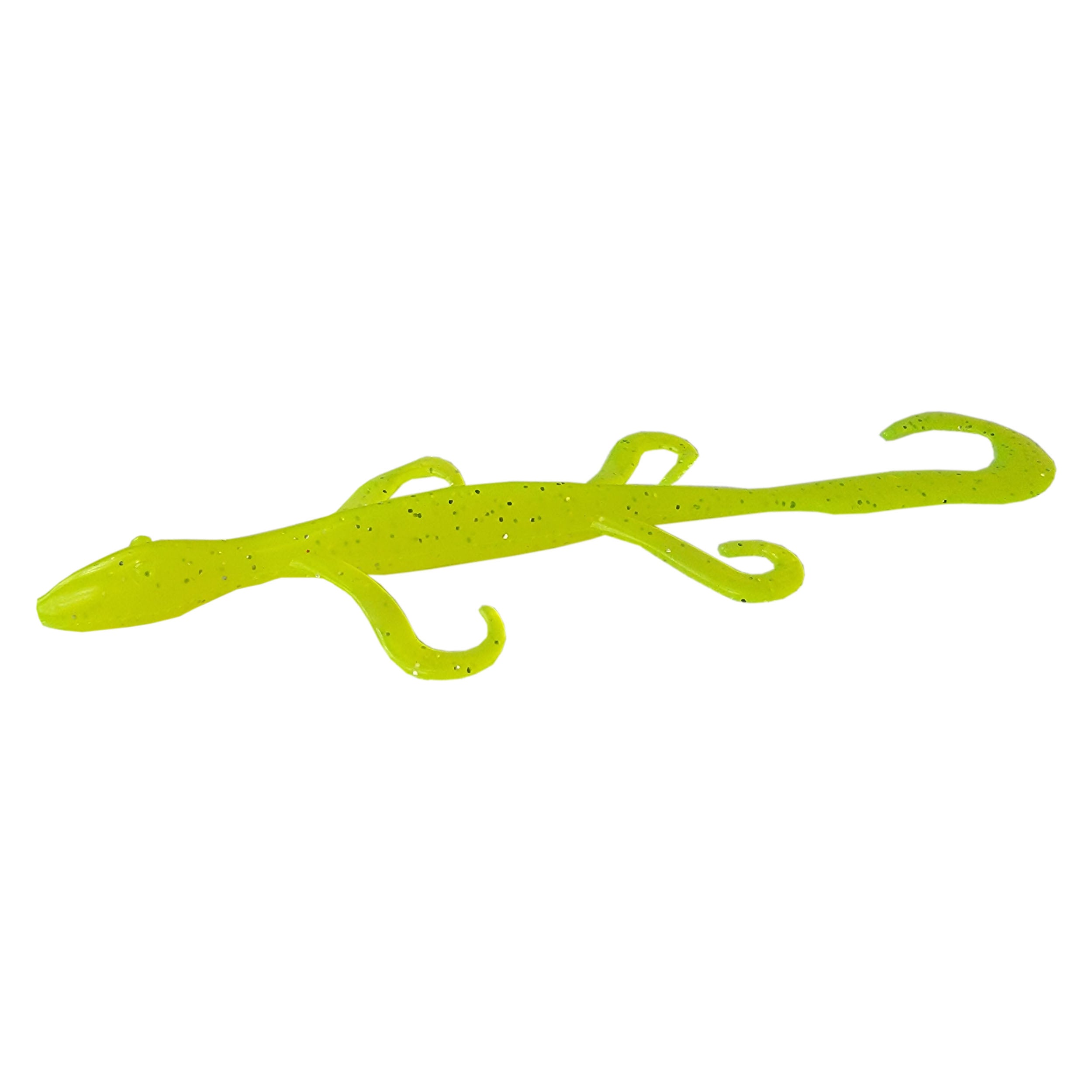 Tackle HD Lizard 6-Inch 12-Pack - Chartreuse