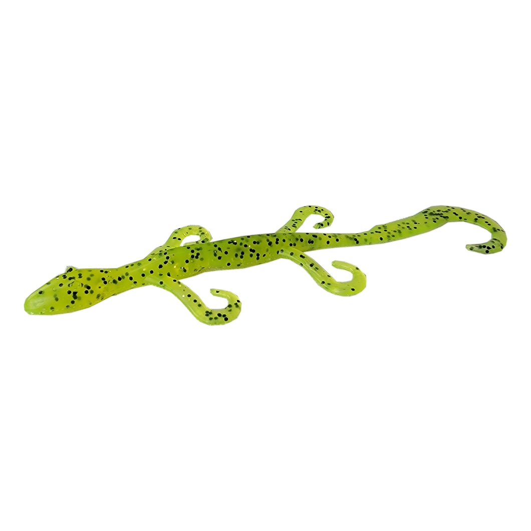 Tackle HD Lizard 6-Inch 12-Pack - Chartreuse Pepper