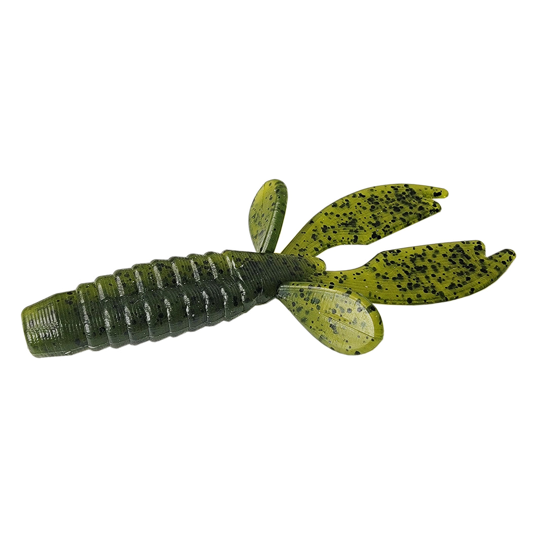 Tackle HD Texas Craw Beaver 4.25-Inch 10-Pack - Watermelon Seed
