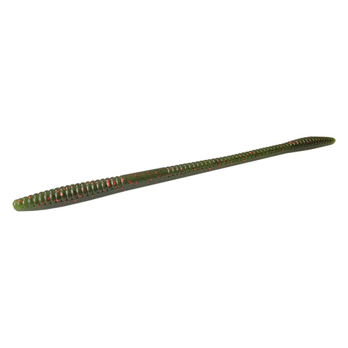 Tackle HD Sweet Stick Worm 7 5 Inch 20 Pack Green Pumpkin Red