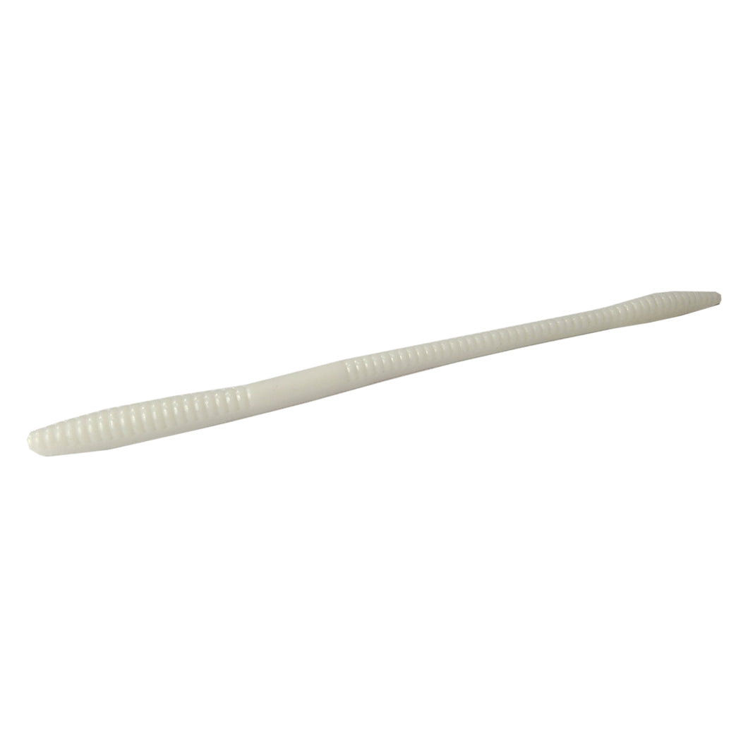 Tackle HD Sweet Stick Worm 7.5-Inch 20-Pack - White