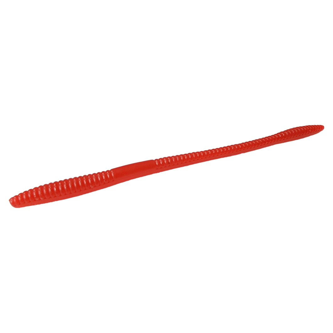 Tackle HD Sweet Stick Worm 7 5 Inch 20 Pack Fluorescent Red