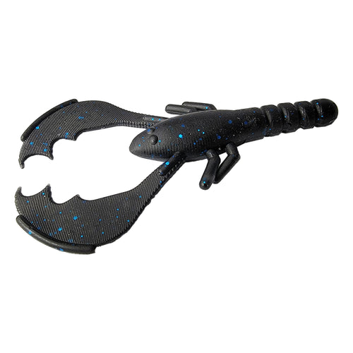 Tackle HD T Craw 4 25 Inch 12 Pack Black Blue Flake