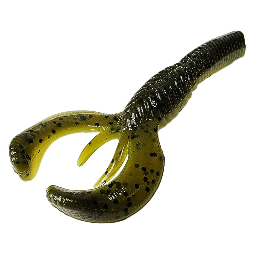 Tackle HD Warrior Ned Craw 3-Inch 12-Pack - Gatortreuse
