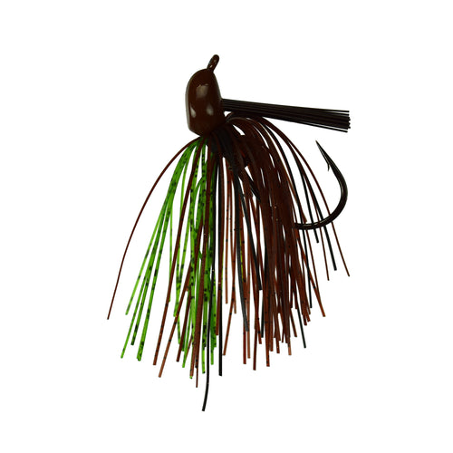 Trophy Bass Co Pro Jig 2 Pack 3 4 Ounce Brown Green