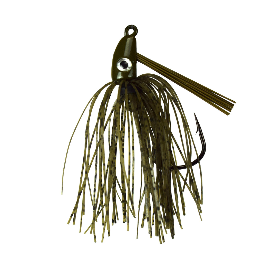Trophy Bass Swim Jig 2-Pack 3/8-Ounce - Natural Craw