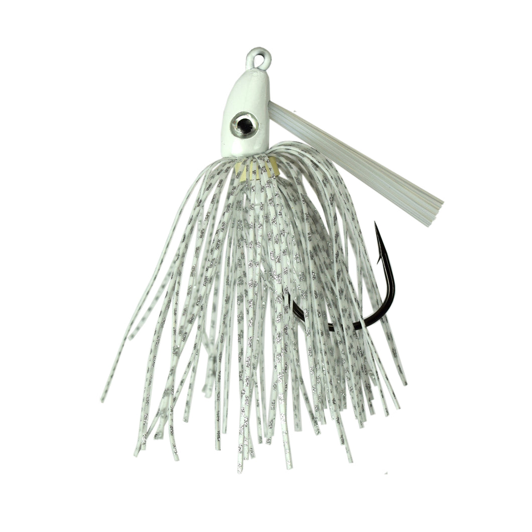 Trophy Bass Swim Jig 2-Pack 1/2-Ounce - Silver Shad