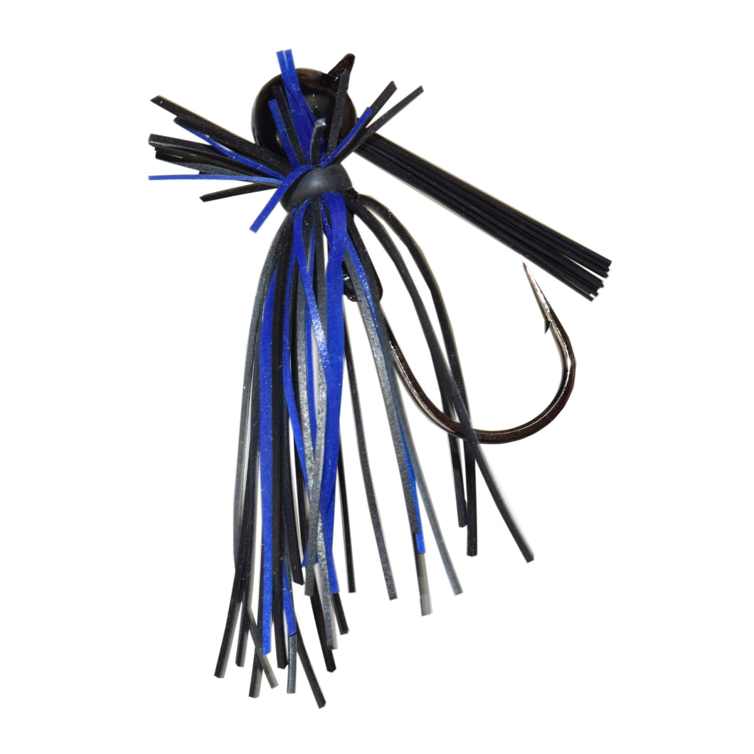 Trophy Bass Pro Finesse Jig 2-Pack 5/16-Ounce - Black Blue