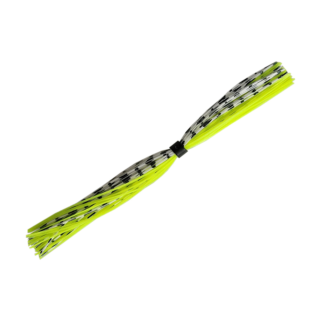 Warrior Standard Jig Skirt 5-Inch 6-Pack - Chartreuse Shad