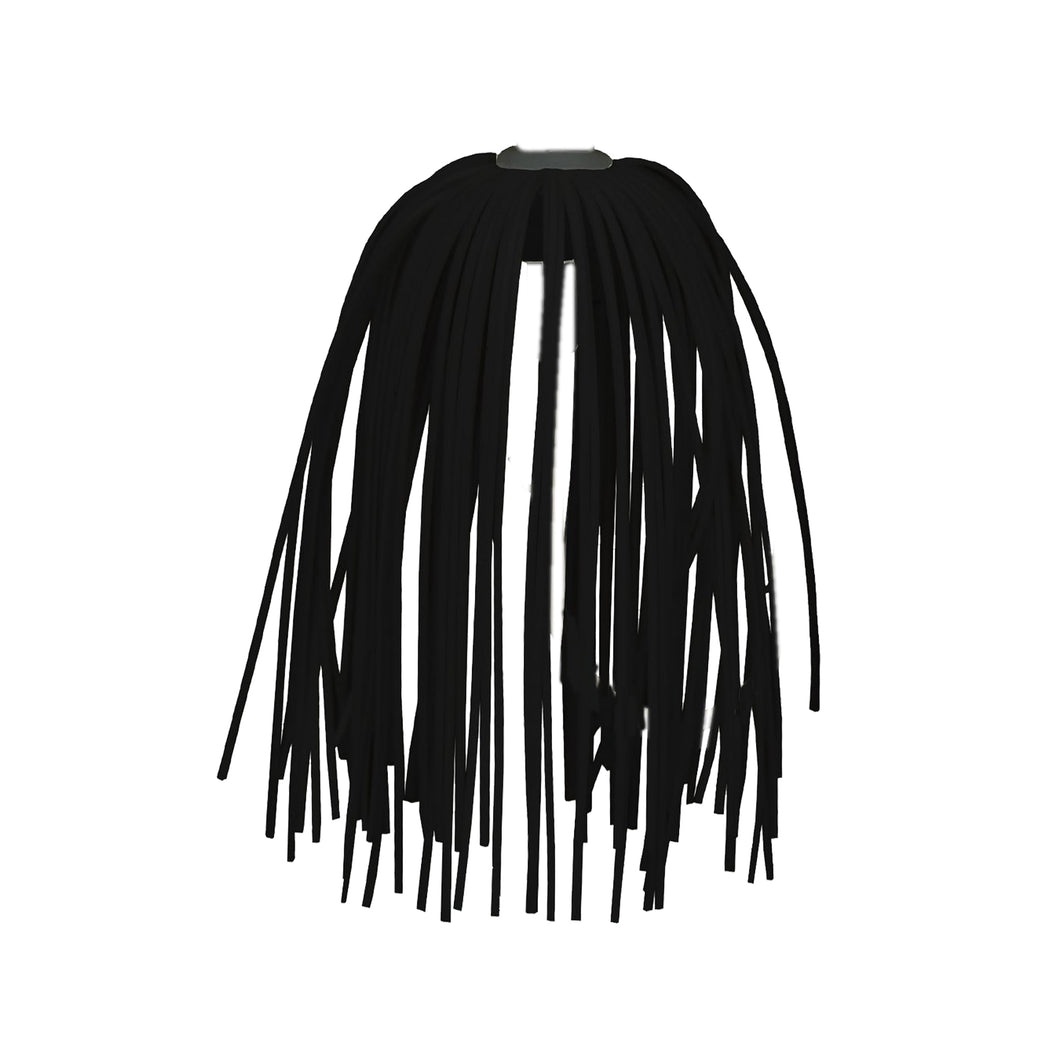 Warrior Spinnerbait/Buzzbait Skirts 3-Pack - Black