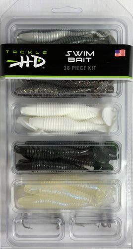 Tackle HD Swim Bait 36 Piece Kit