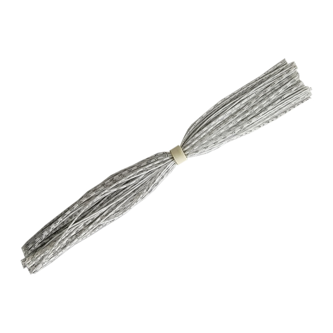 Warrior Standard Jig Skirt 5 Inch 6 Pack Crystal Shad