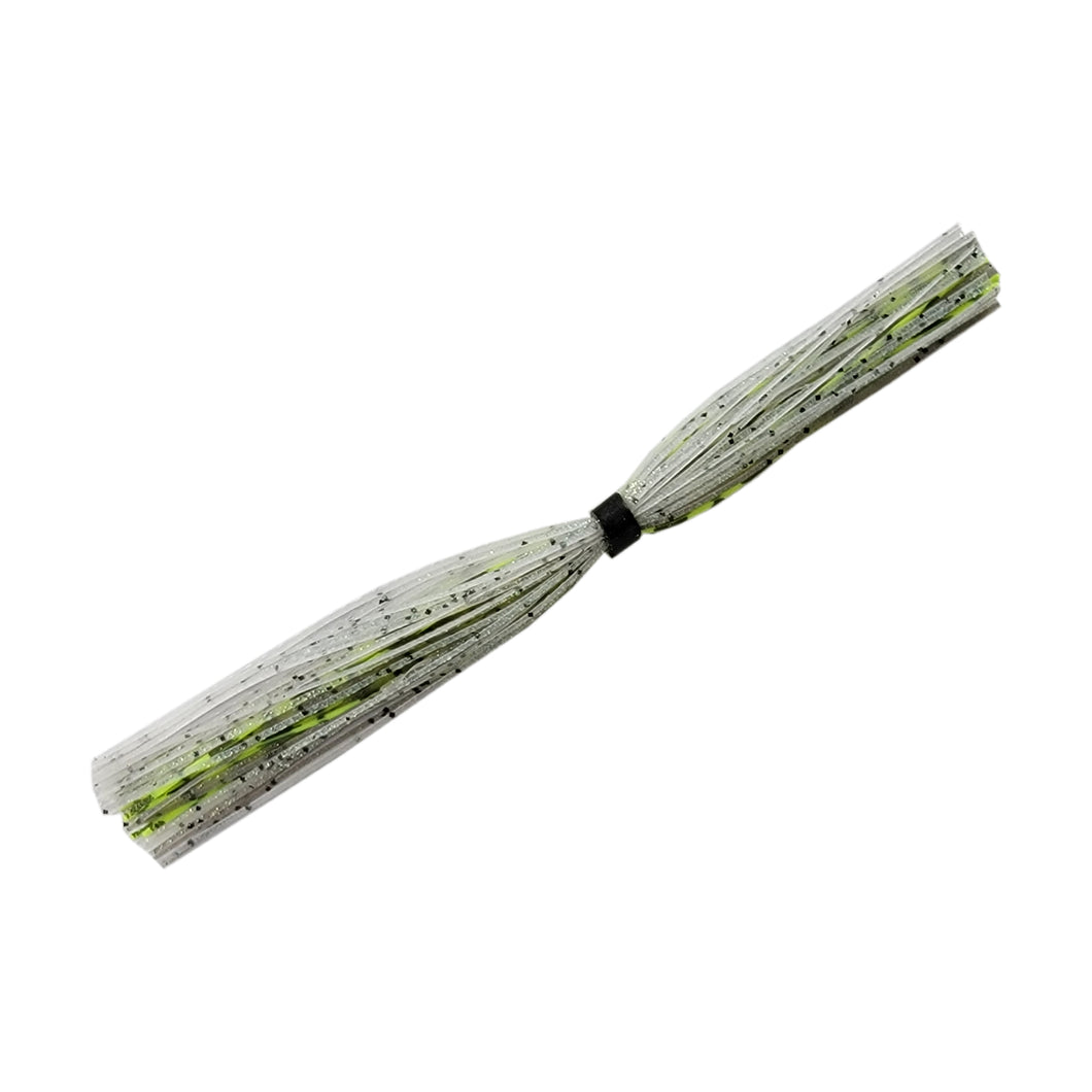 Warrior Standard Jig Skirt 5-Inch 6-Pack - Green Back Shad
