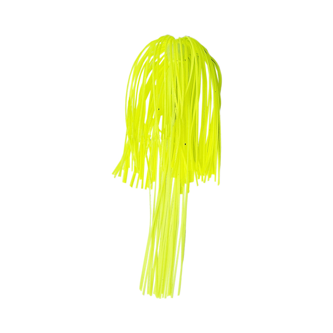 Warrior Spinnerbait Skirts w/Tail 3-Pack - Chartreuse