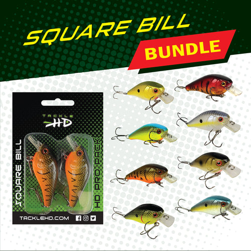 Tackle HD 10-Pack Texas Craw Beaver, 4.25 Twin Tail Fishing Bait